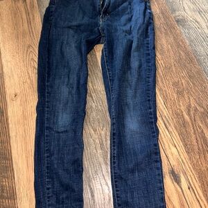 Dark Blue Denim Jeans